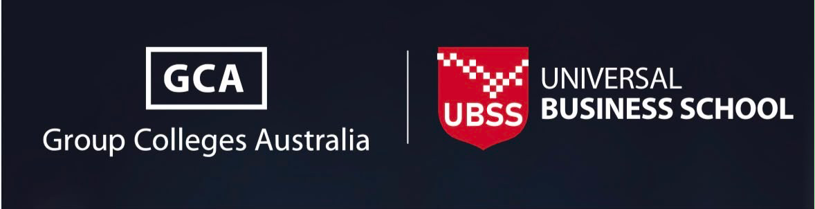 Group Colleges Australia and Universal Business School sponsor banner